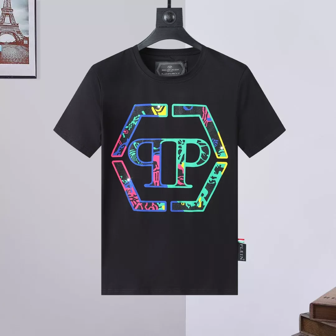 Philipp Plein PP T-Shirts Short Sleeved For Men Cozy 5103