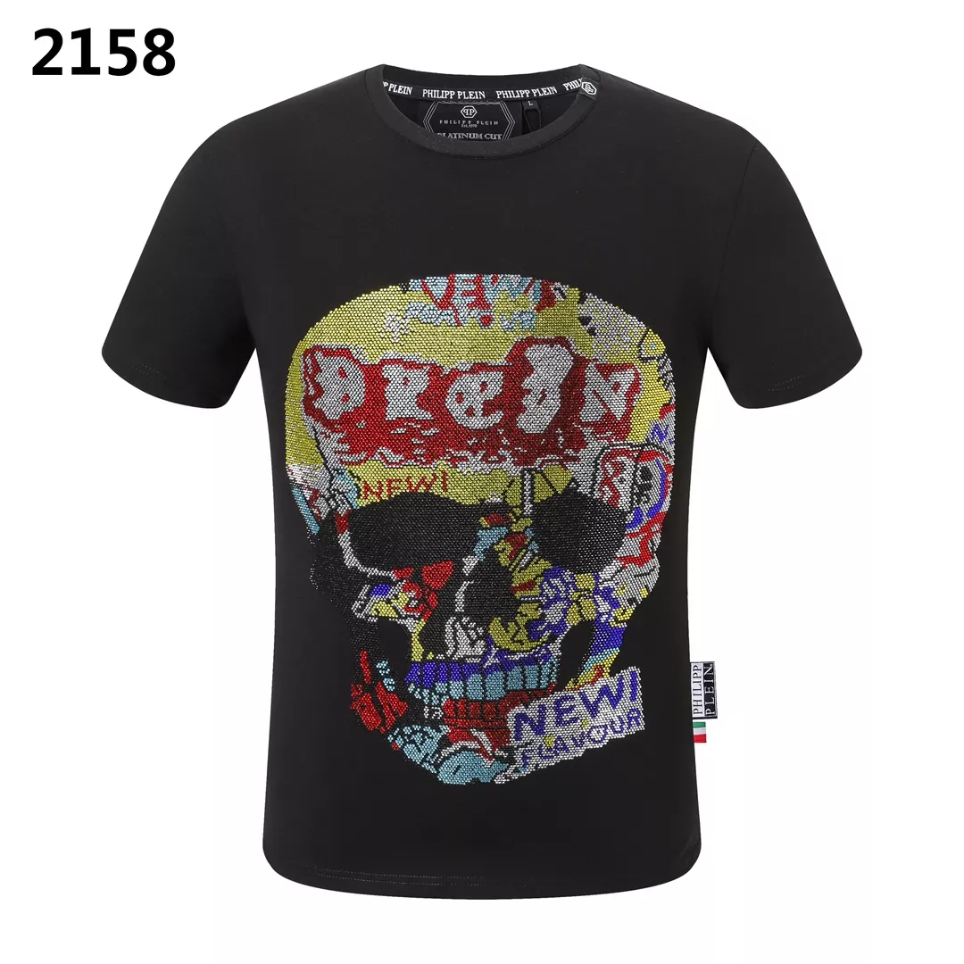 Philipp Plein PP T-Shirts Short Sleeved For Men Cozy 7554