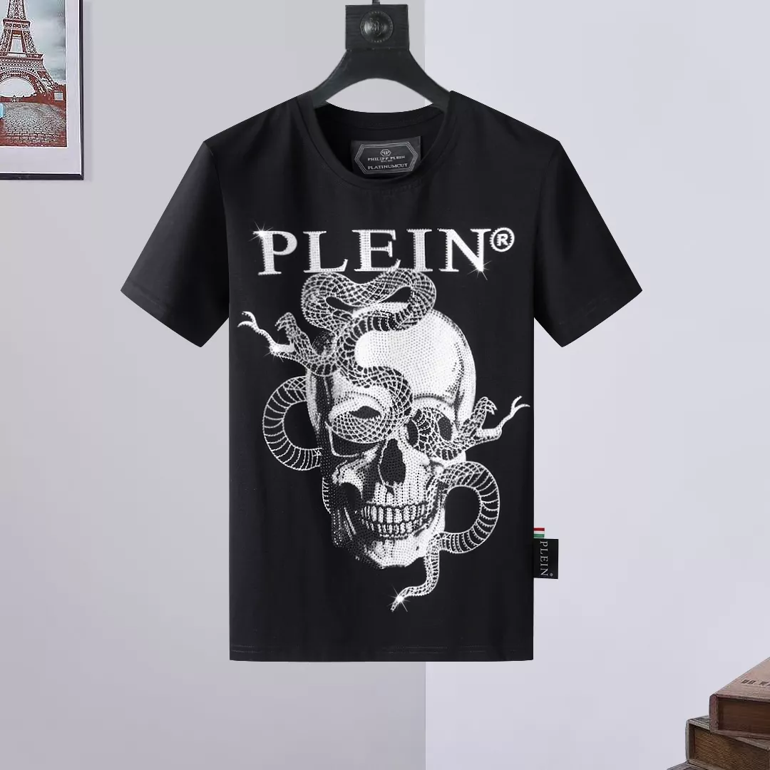 Philipp Plein PP T-Shirts Short Sleeved For Men DailyWear 8435