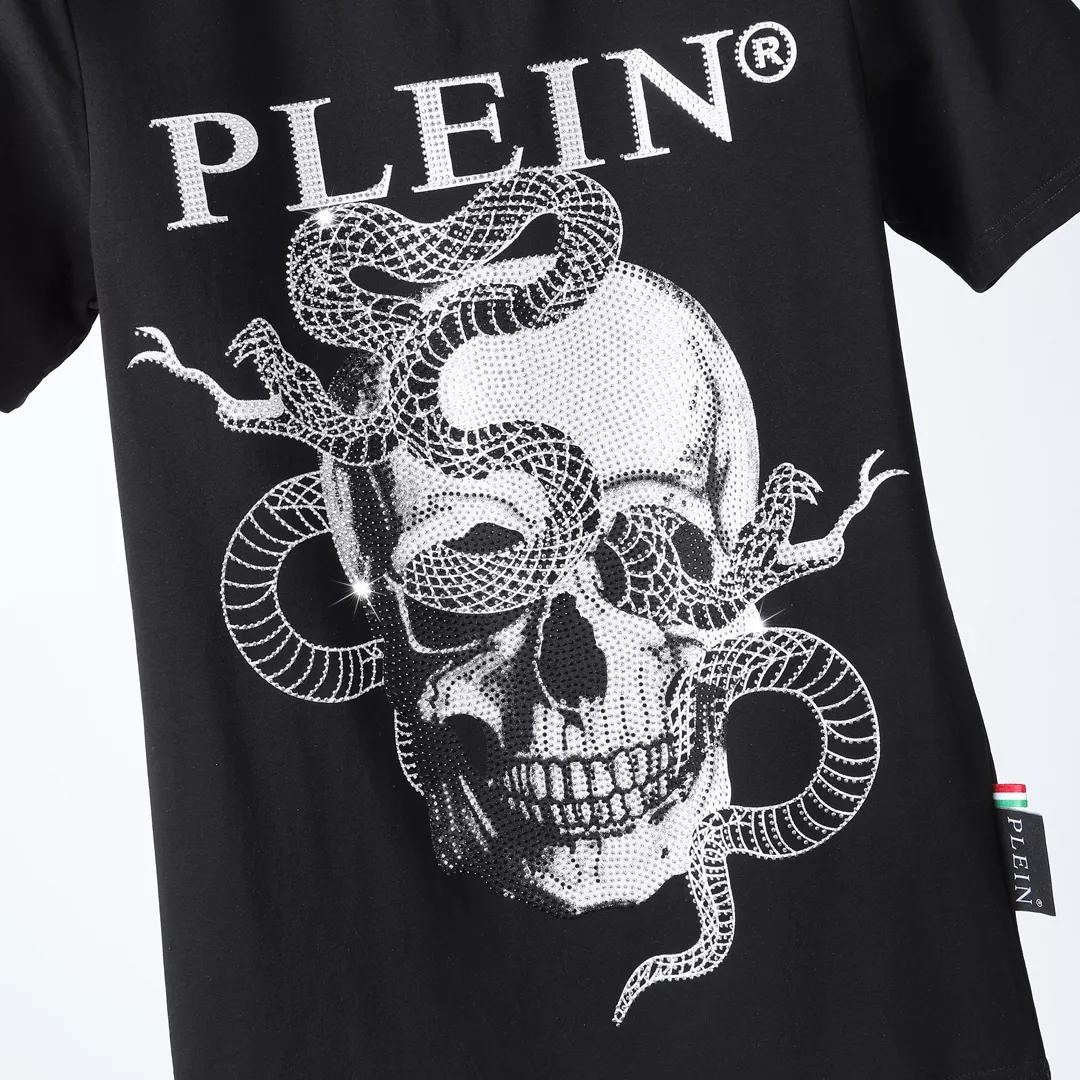 Philipp Plein PP T-Shirts Short Sleeved For Men DailyWear 8435