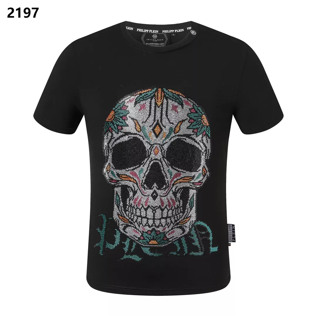 Philipp Plein PP T-Shirts Short Sleeved For Men Durable 5600