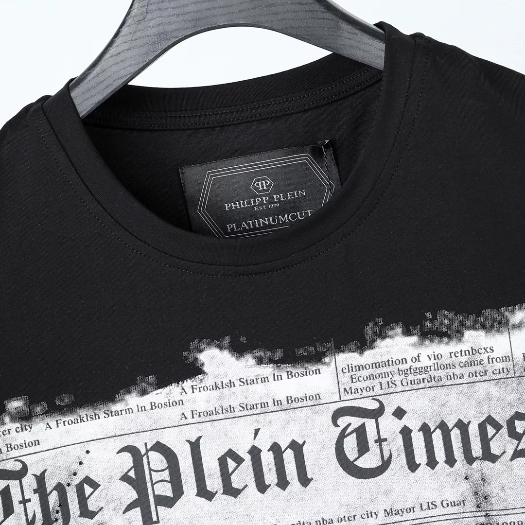 Philipp Plein PP T-Shirts Short Sleeved For Men Durable 7044