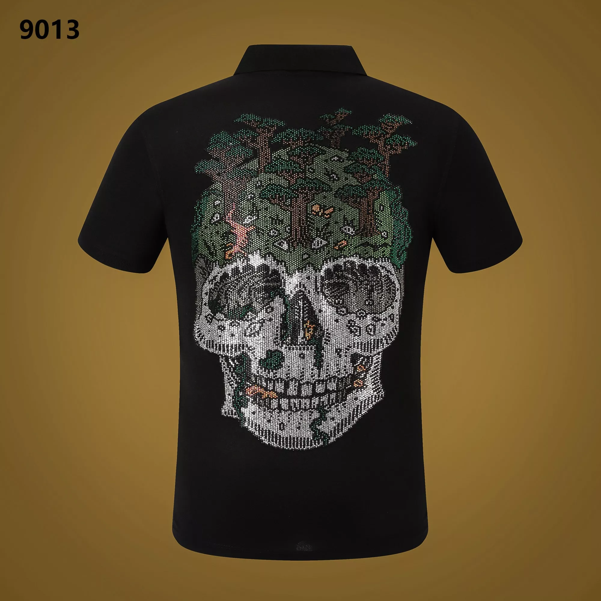 Philipp Plein PP T-Shirts Short Sleeved For Men EasyMatch 4594