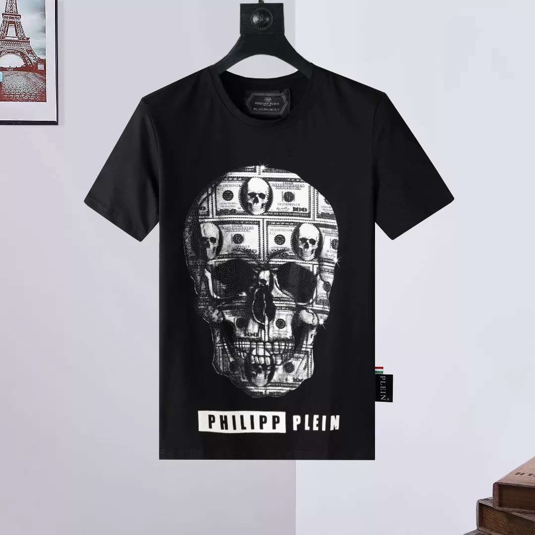 Philipp Plein PP T-Shirts Short Sleeved For Men Elegant 6540