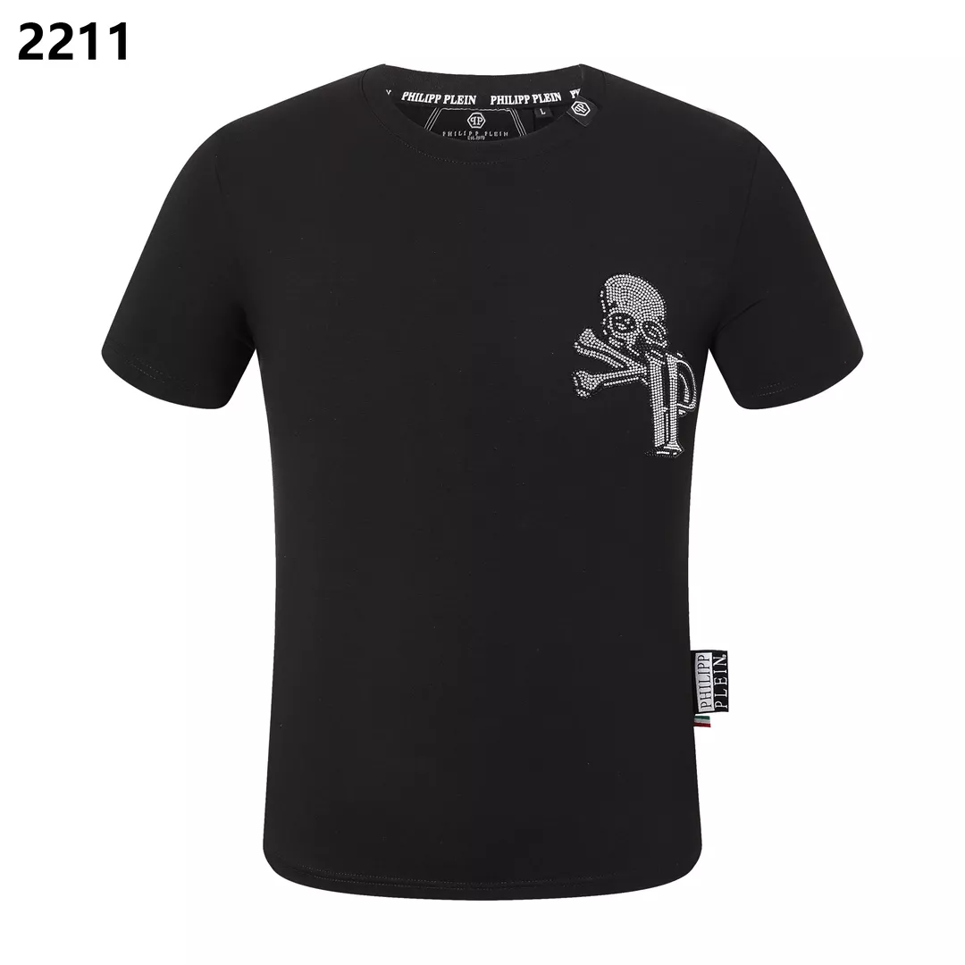 Philipp Plein PP T-Shirts Short Sleeved For Men Elegant 7890