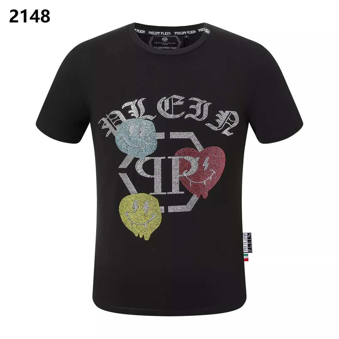 Philipp Plein PP T-Shirts Short Sleeved For Men Elegant 8240