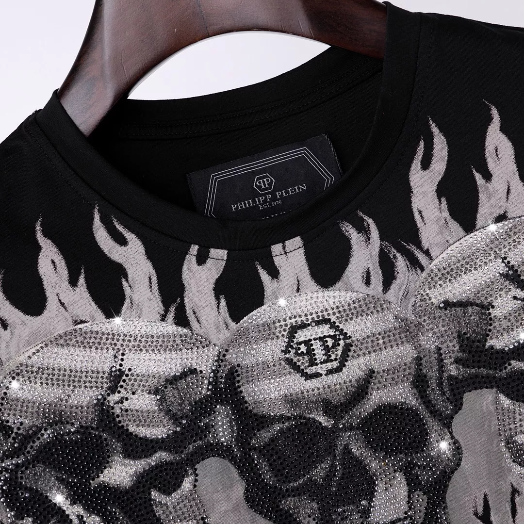 Philipp Plein PP T-Shirts Short Sleeved For Men Elegant 9935