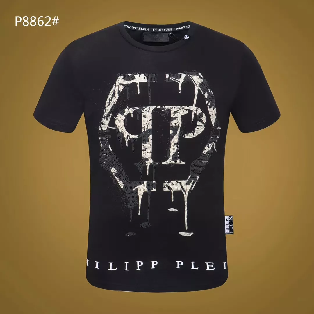 Philipp Plein PP T-Shirts Short Sleeved For Men Fashionable 5575