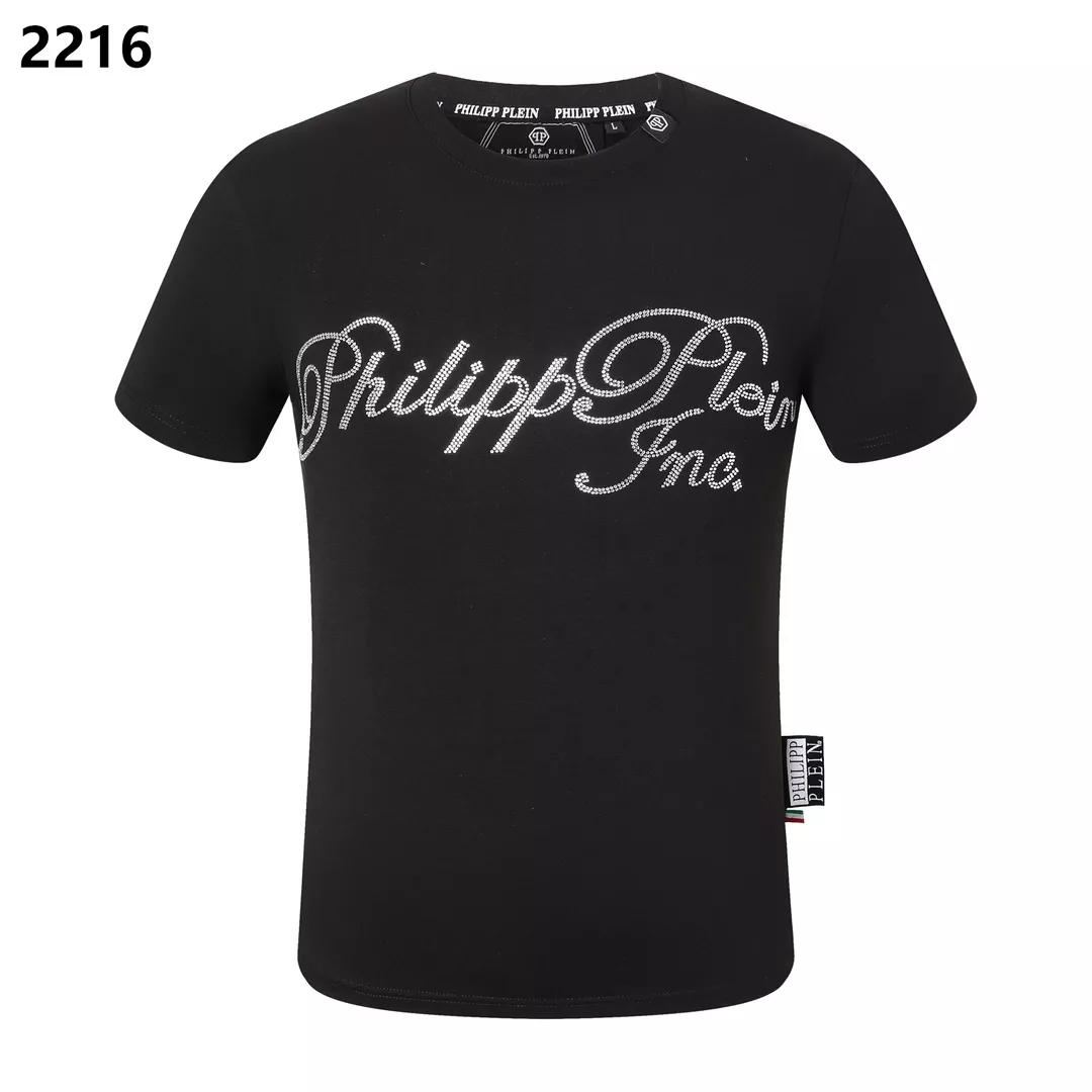 Philipp Plein PP T-Shirts Short Sleeved For Men Fashionable 6617