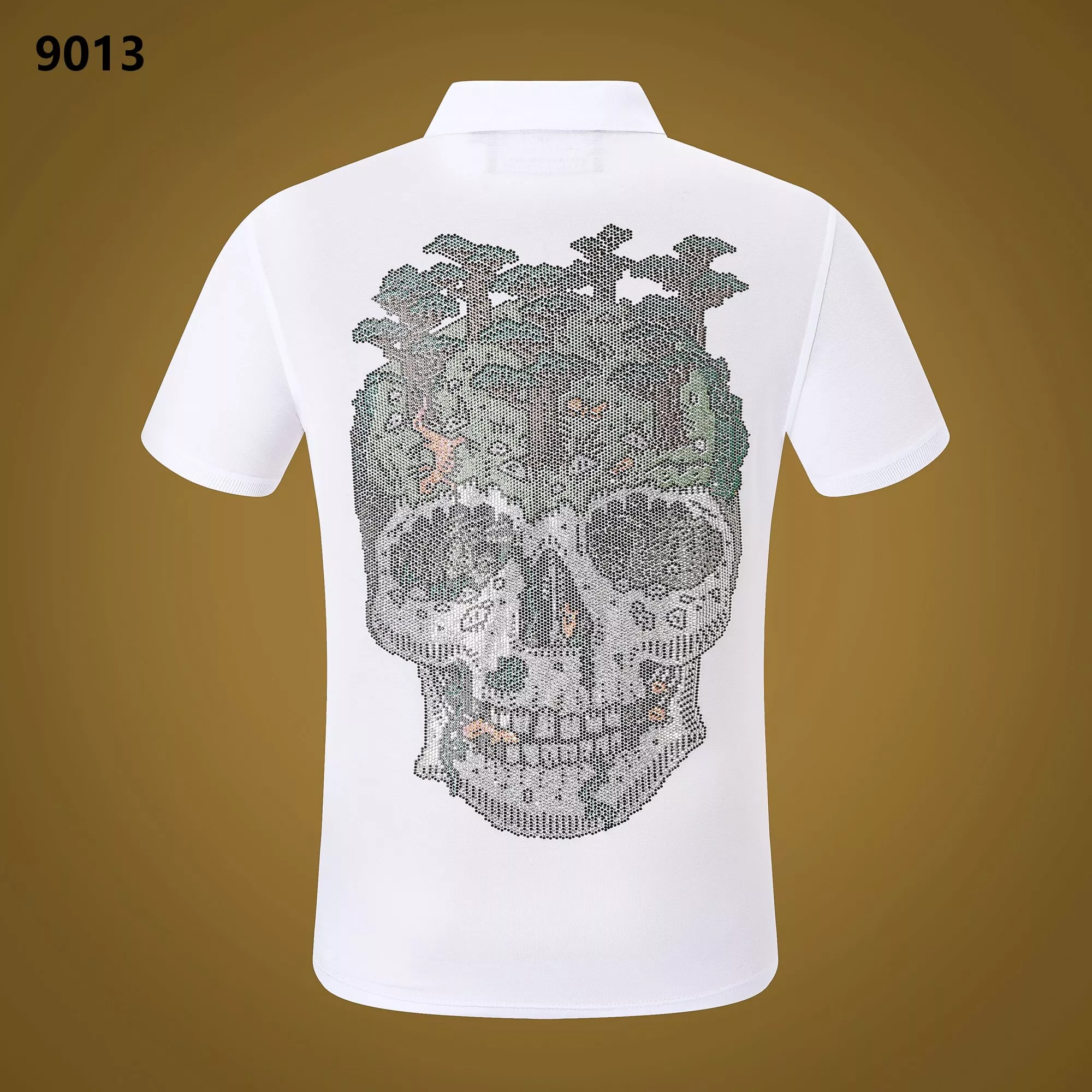 Philipp Plein PP T-Shirts Short Sleeved For Men Flexible 1652
