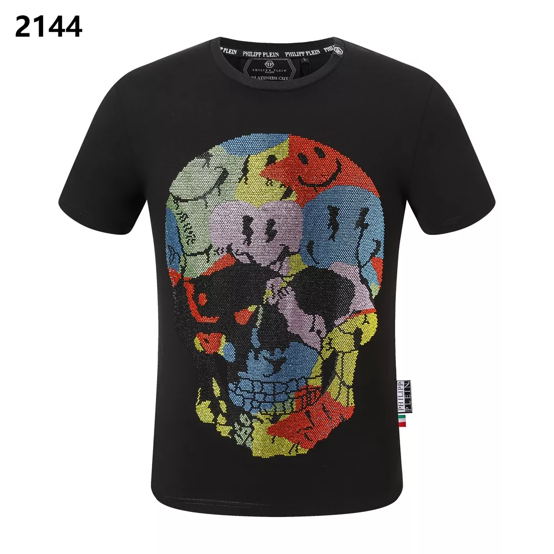 Philipp Plein PP T-Shirts Short Sleeved For Men Flexible 6198