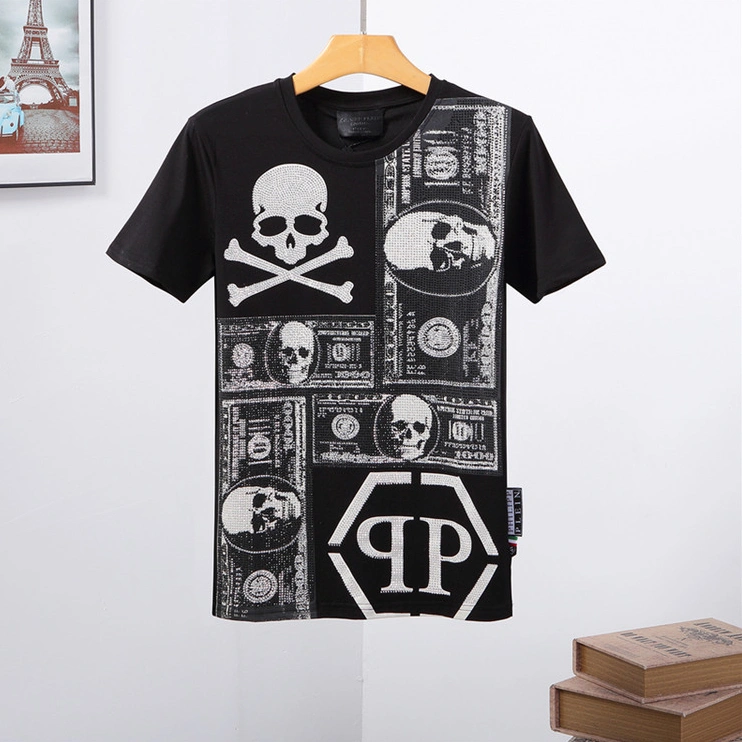Philipp Plein PP T-Shirts Short Sleeved For Men Functional 4468