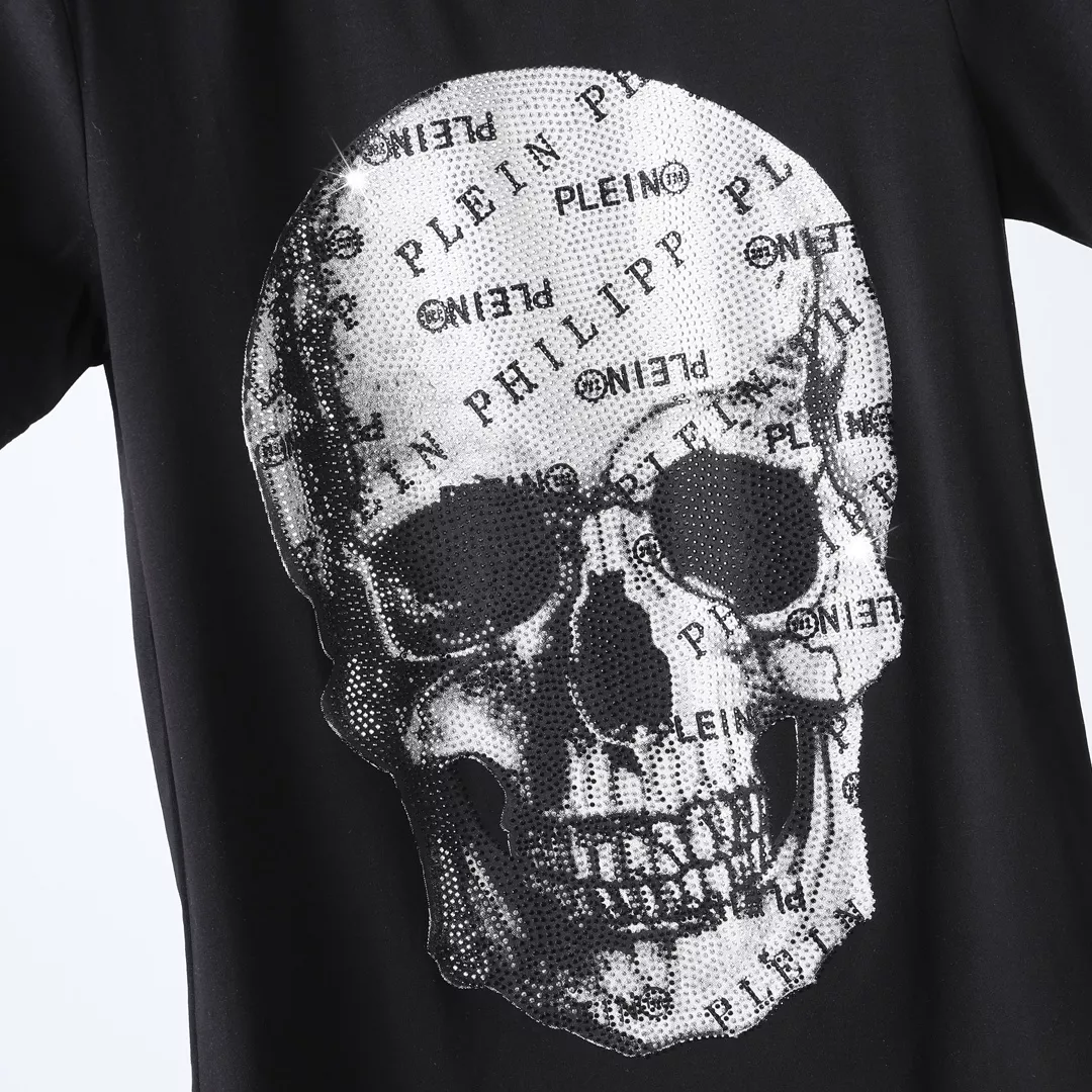 Philipp Plein PP T-Shirts Short Sleeved For Men Functional 9848