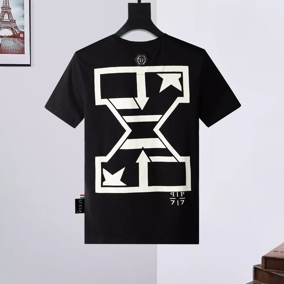 Philipp Plein PP T-Shirts Short Sleeved For Men GoAnywhere 5722