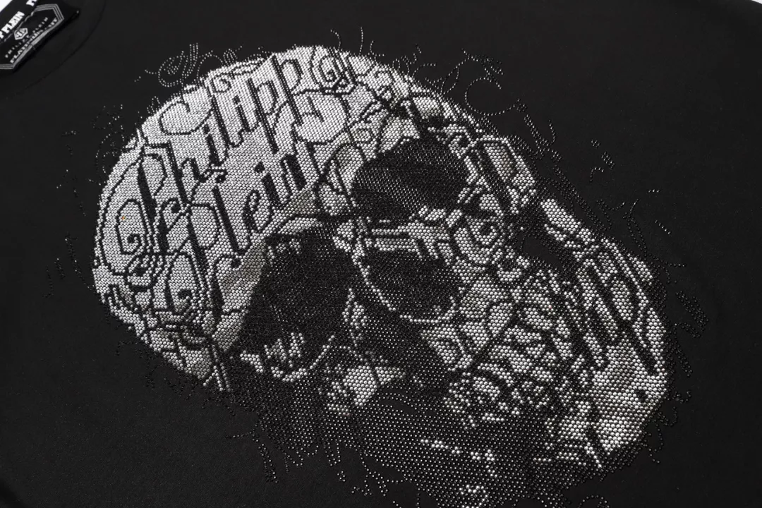Philipp Plein PP T-Shirts Short Sleeved For Men GoAnywhere 6138