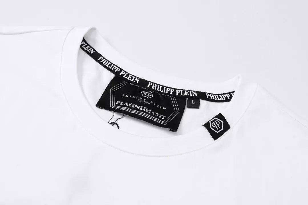 Philipp Plein PP T-Shirts Short Sleeved For Men Lightweight 8308