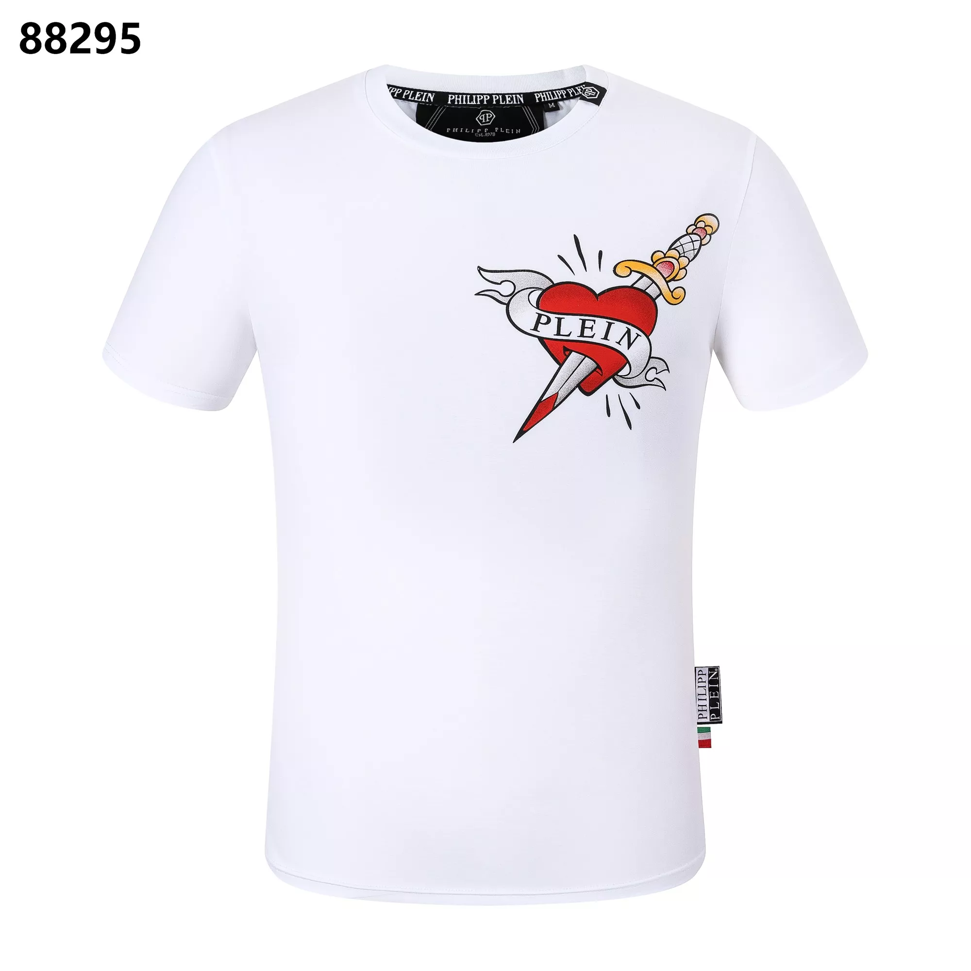 Philipp Plein PP T-Shirts Short Sleeved For Men Minimalist 1299