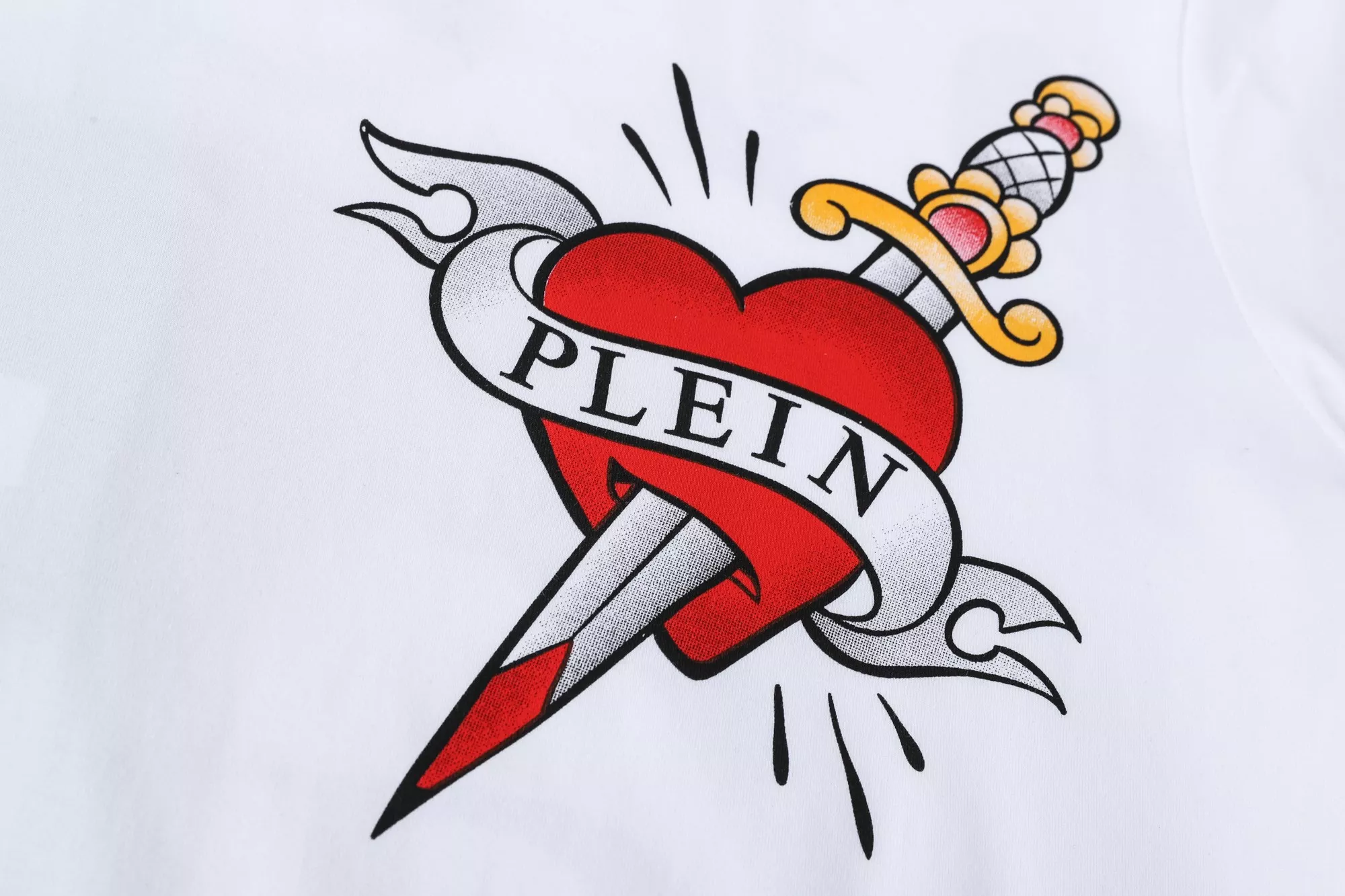 Philipp Plein PP T-Shirts Short Sleeved For Men Minimalist 1299