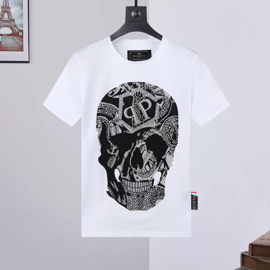 Philipp Plein PP T-Shirts Short Sleeved For Men Modern 7570