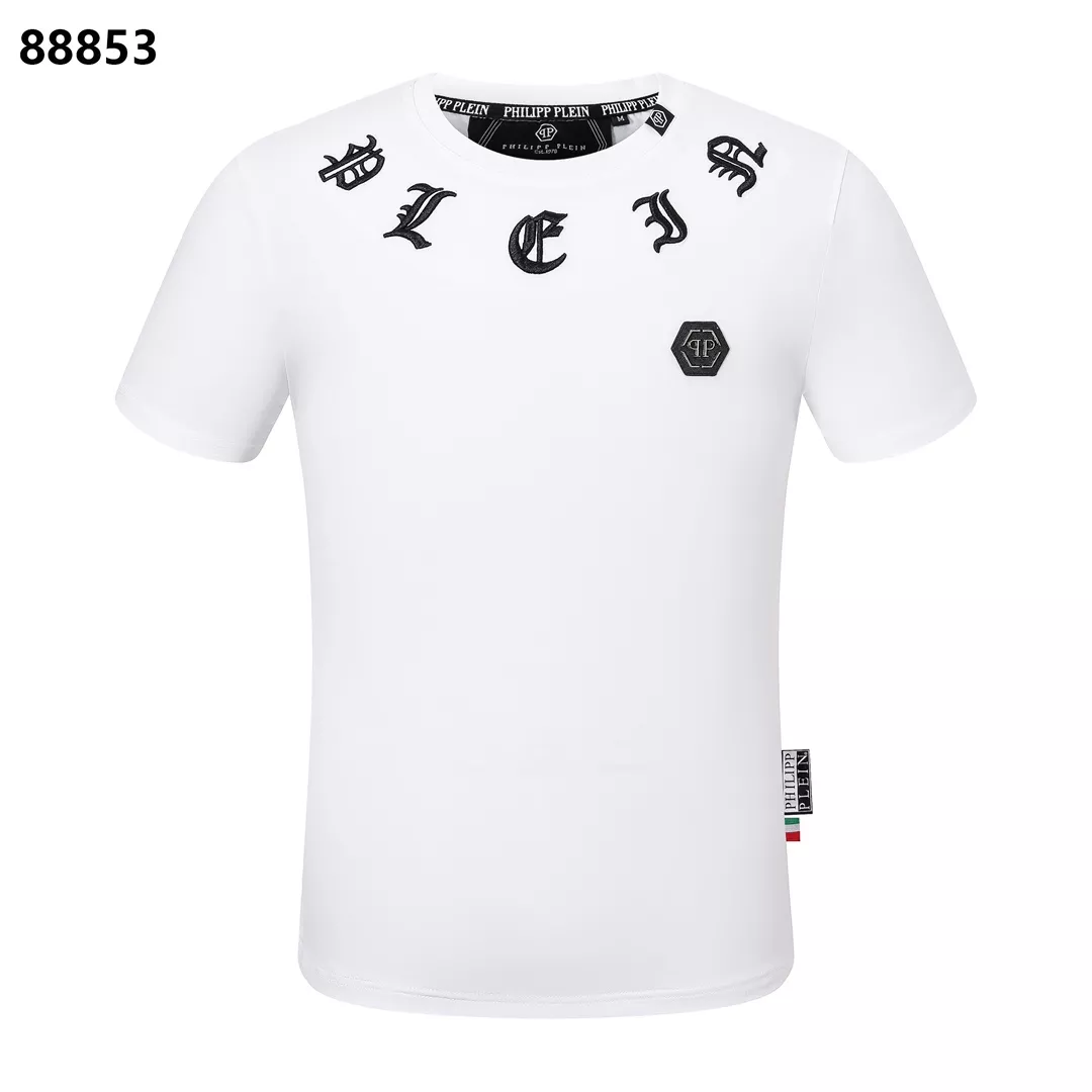 Philipp Plein PP T-Shirts Short Sleeved For Men Modern 8721