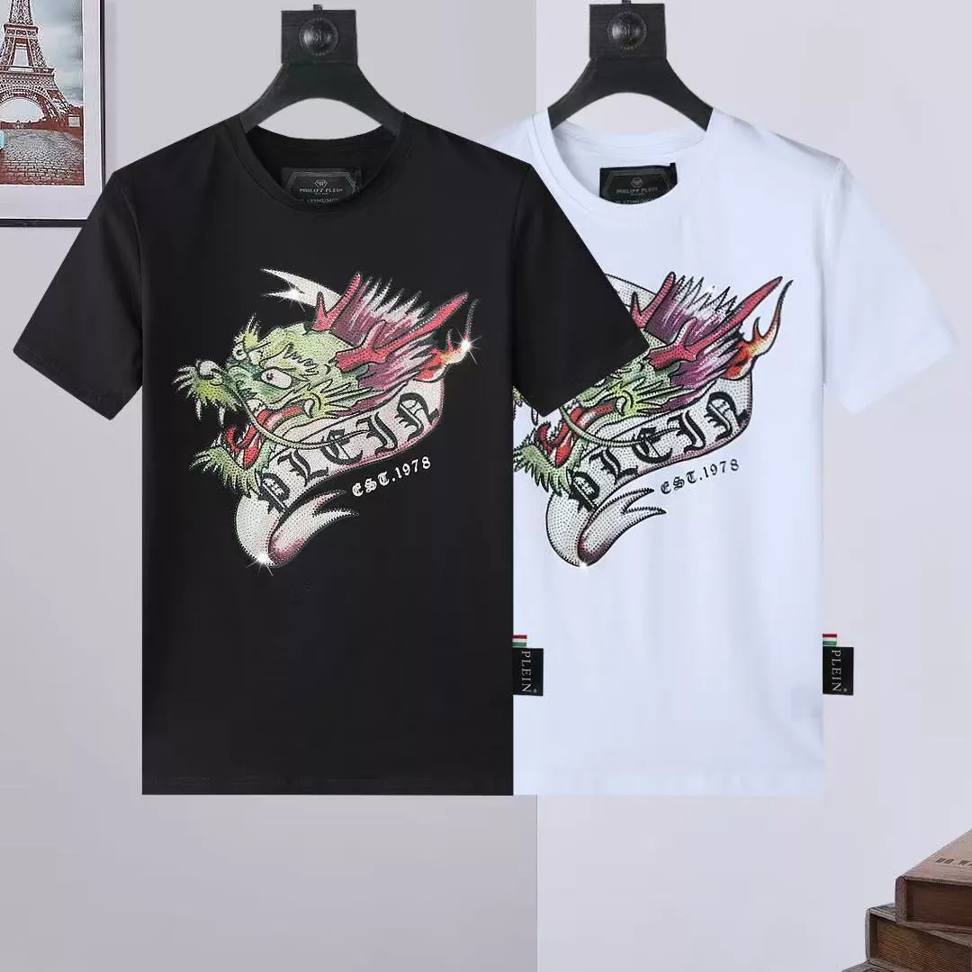 Philipp Plein PP T-Shirts Short Sleeved For Men NewStyle 1277