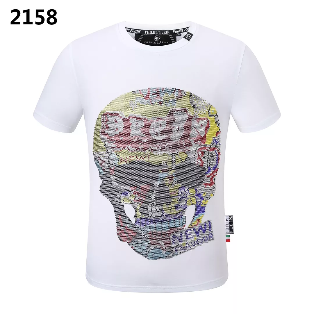 Philipp Plein PP T-Shirts Short Sleeved For Men Popular 5098