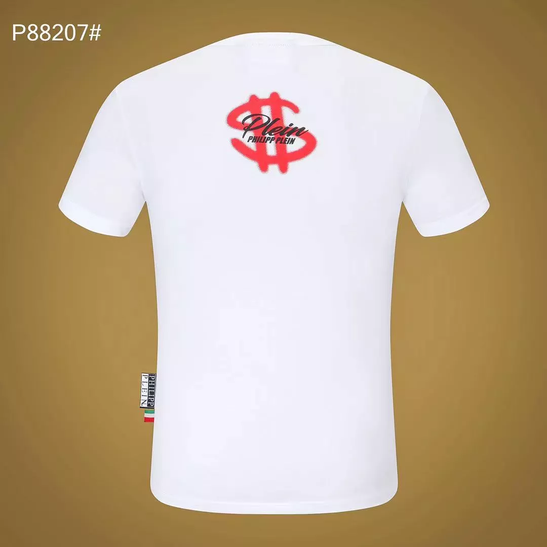 Philipp Plein PP T-Shirts Short Sleeved For Men Practical 6663