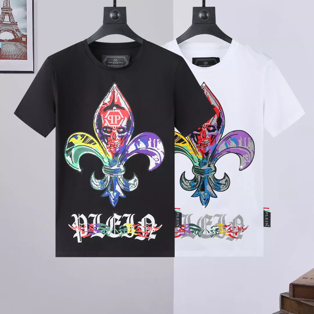 Philipp Plein PP T-Shirts Short Sleeved For Men Refined 6379
