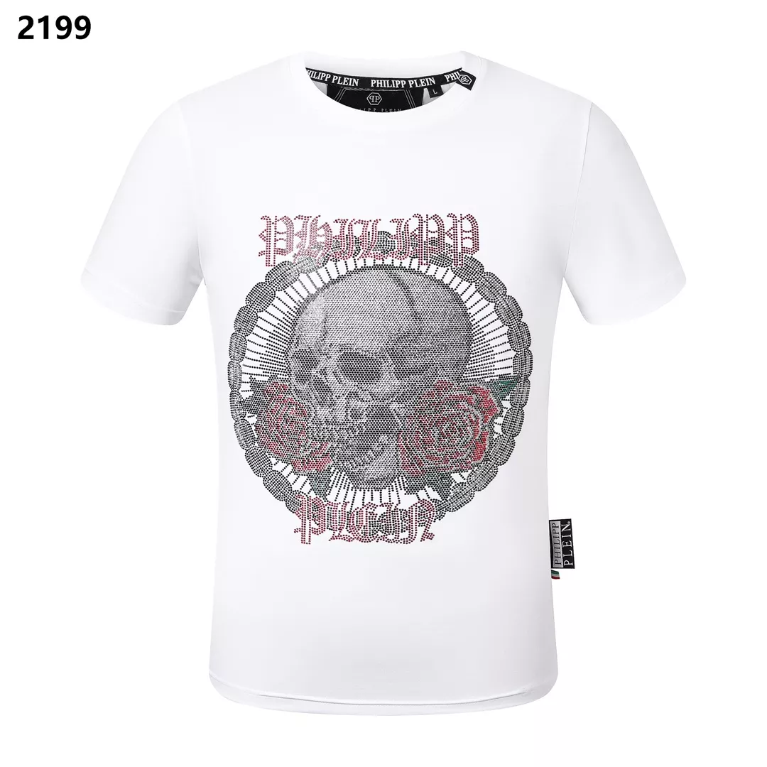 Philipp Plein PP T-Shirts Short Sleeved For Men Refined 8972