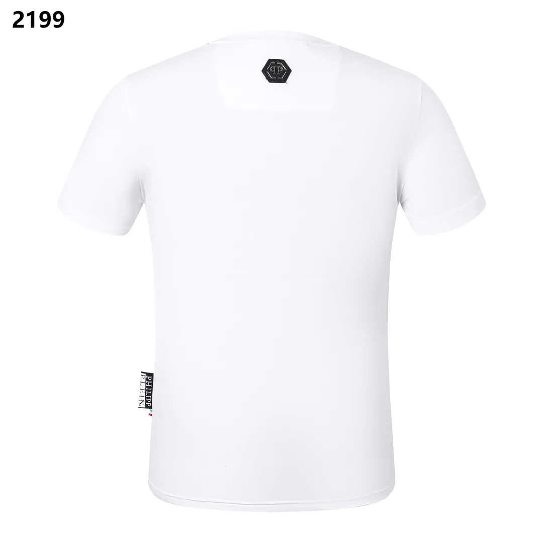 Philipp Plein PP T-Shirts Short Sleeved For Men Refined 8972