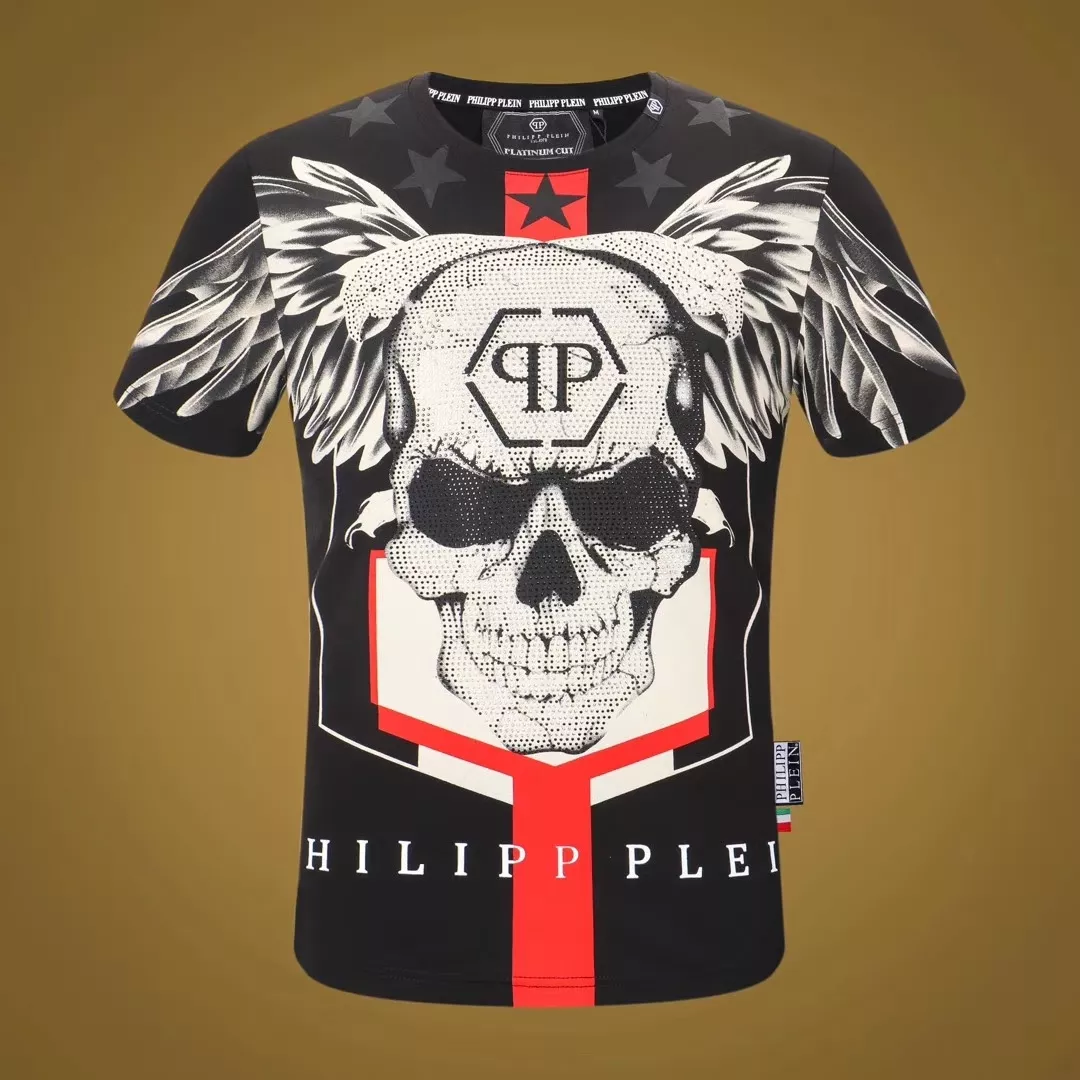 Philipp Plein PP T-Shirts Short Sleeved For Men Reliable 3182