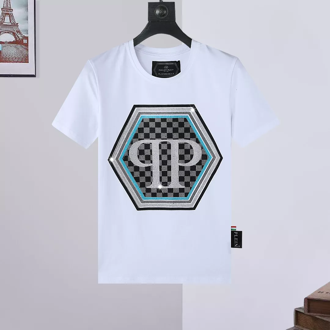 Philipp Plein PP T-Shirts Short Sleeved For Men Resilient 4552