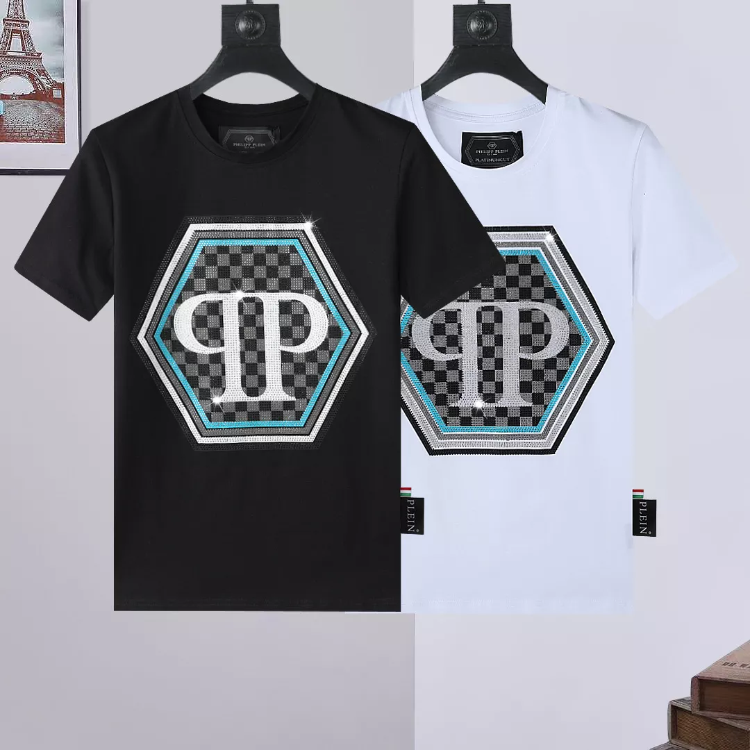 Philipp Plein PP T-Shirts Short Sleeved For Men Resilient 4552