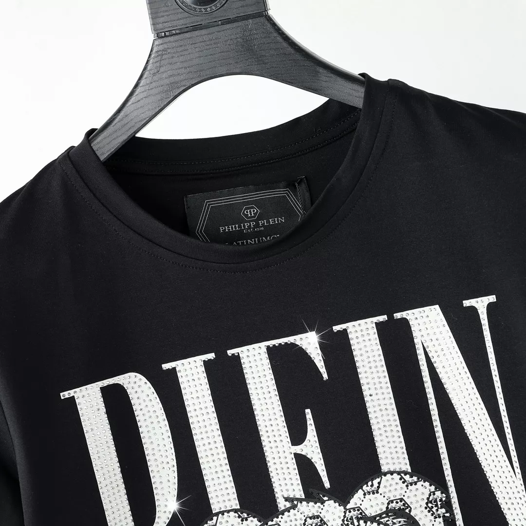 Philipp Plein PP T-Shirts Short Sleeved For Men Sleek 4840