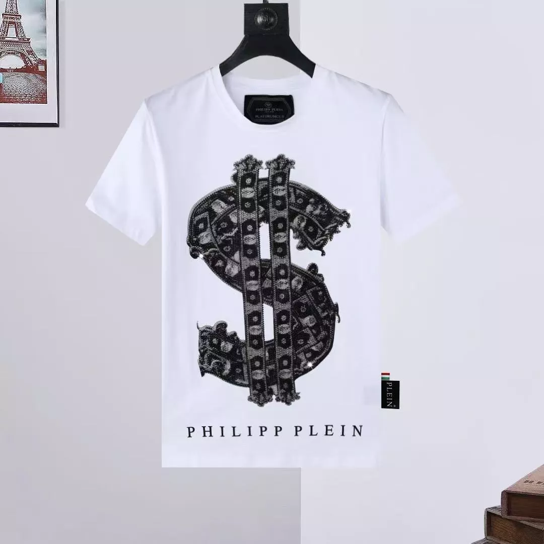 Philipp Plein PP T-Shirts Short Sleeved For Men SmartChoice 6078