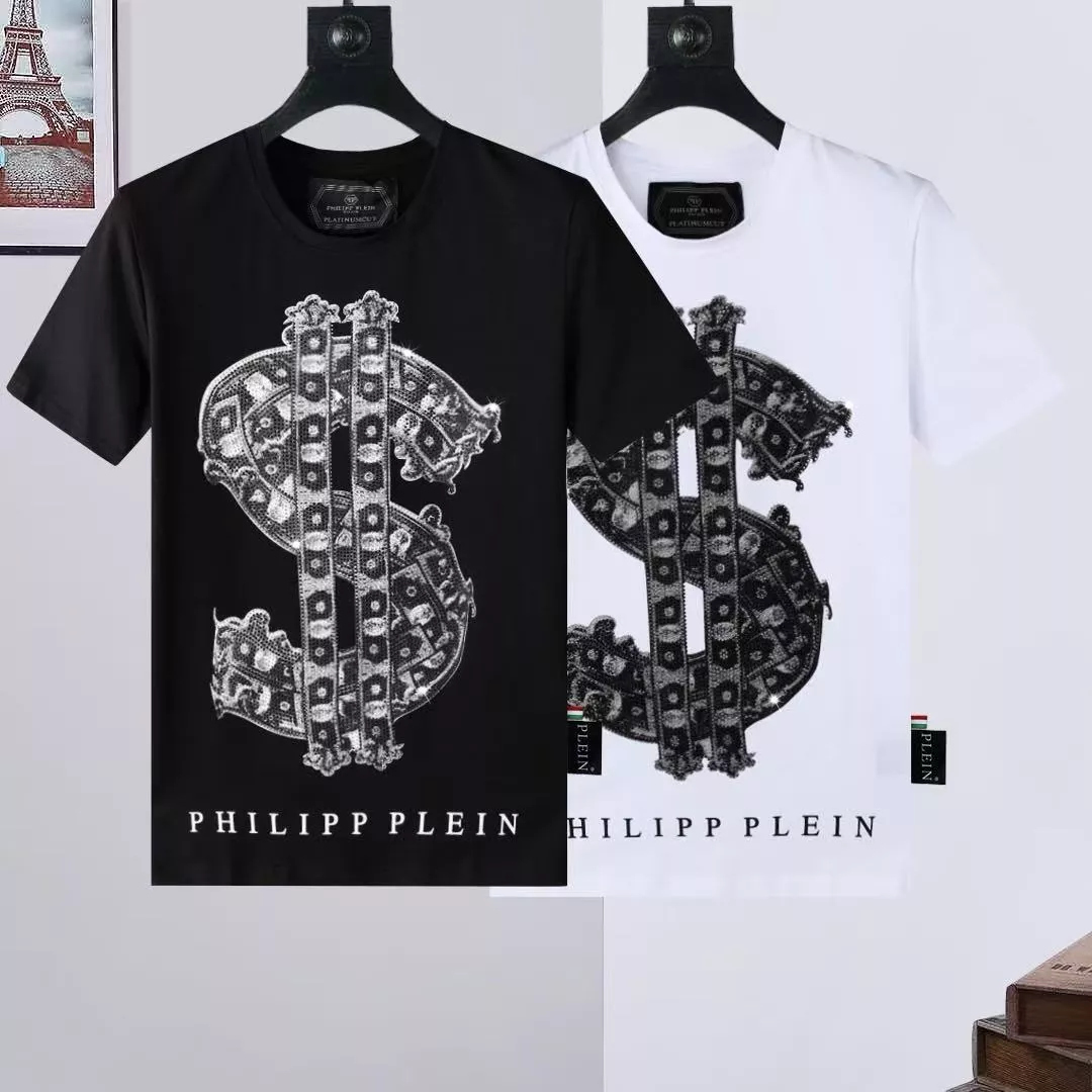 Philipp Plein PP T-Shirts Short Sleeved For Men SmartChoice 6078