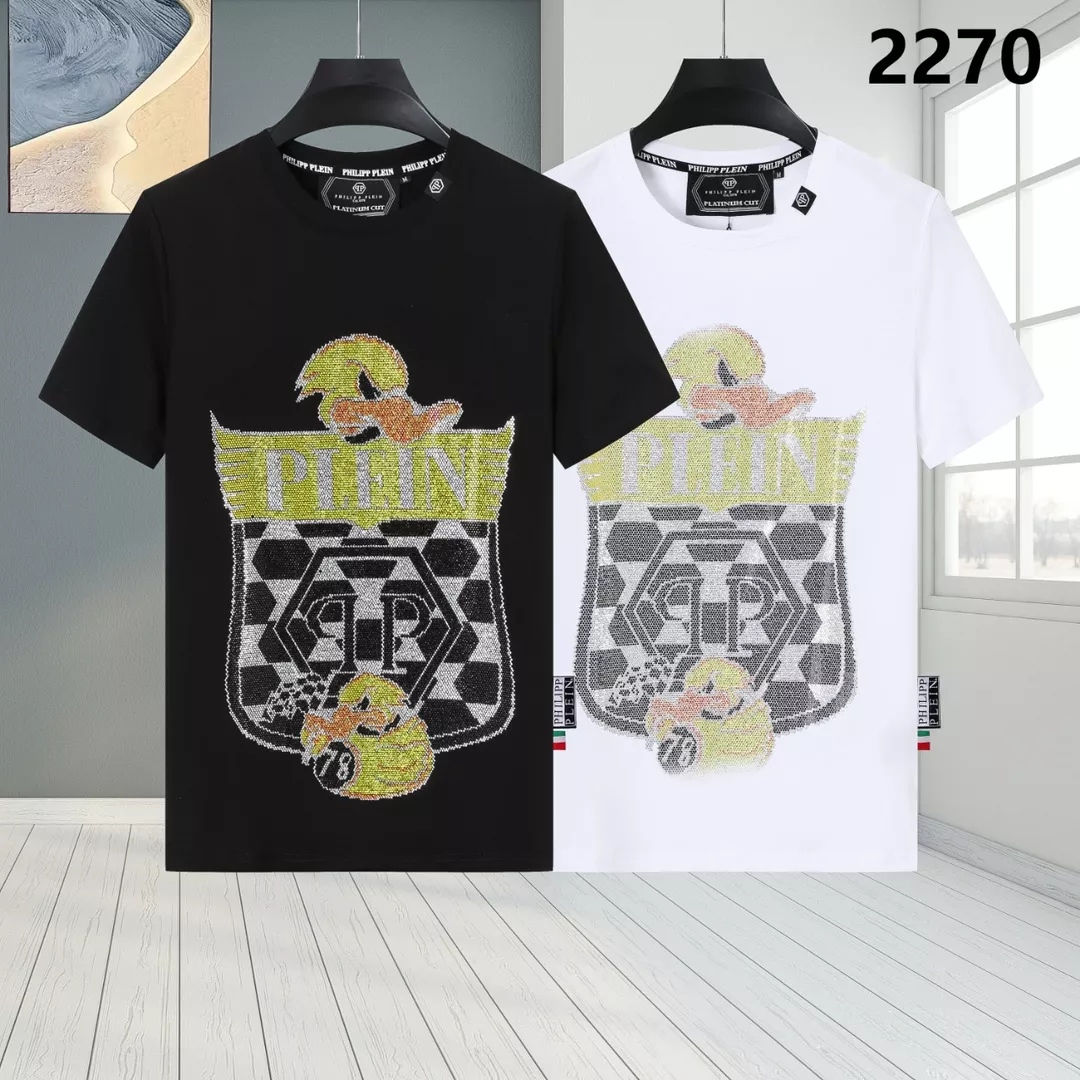 Philipp Plein PP T-Shirts Short Sleeved For Men Soft 3822