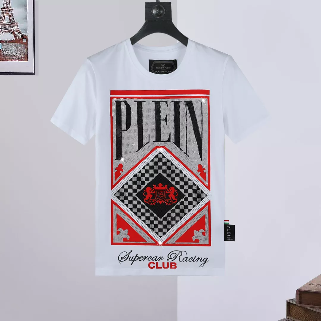 Philipp Plein PP T-Shirts Short Sleeved For Men Soft 8865