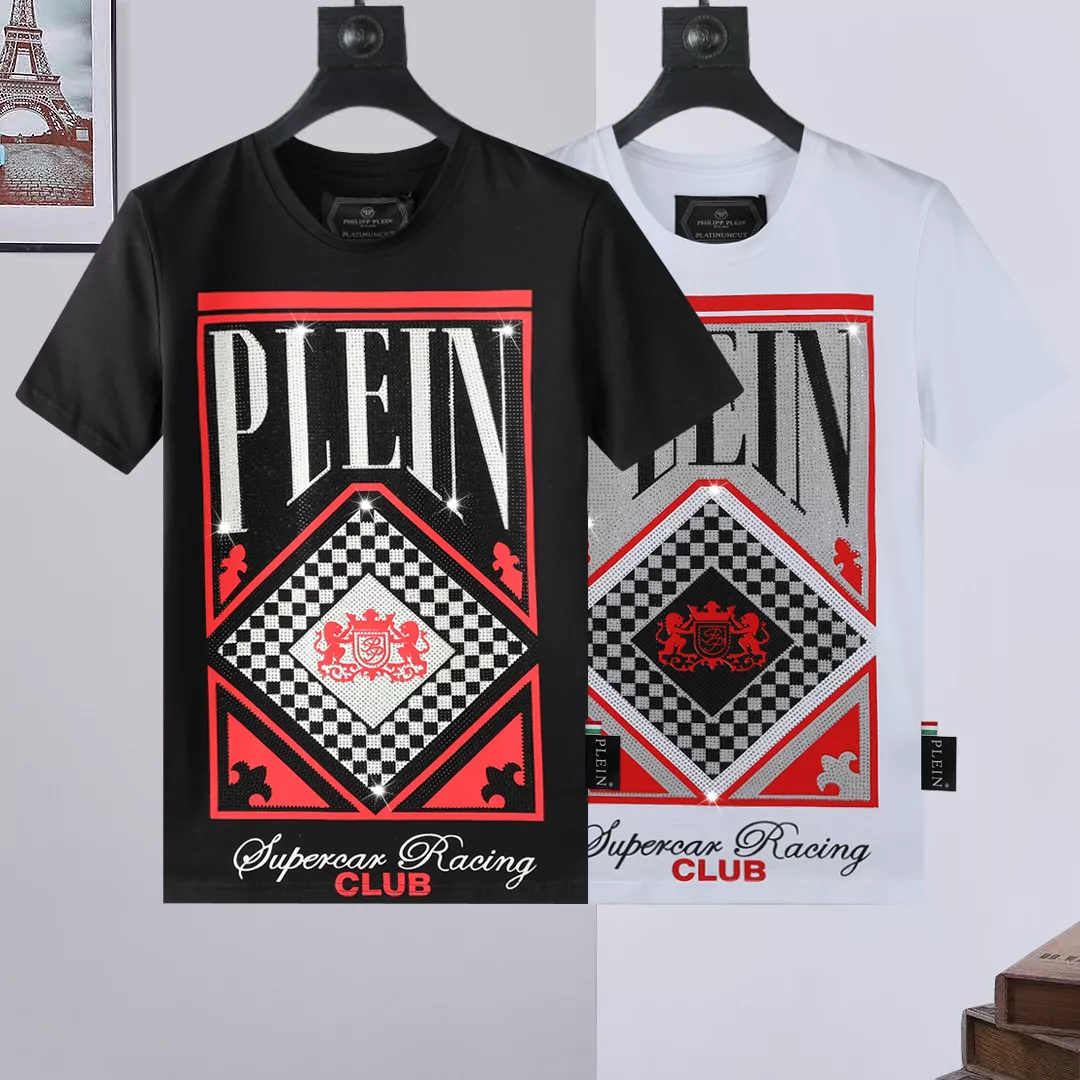 Philipp Plein PP T-Shirts Short Sleeved For Men Soft 8865