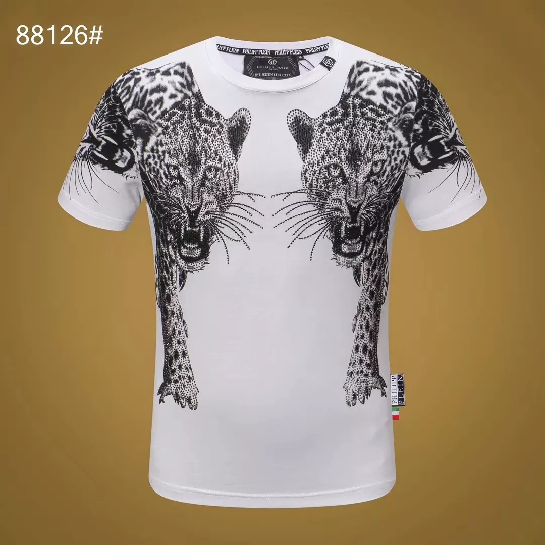 Philipp Plein PP T-Shirts Short Sleeved For Men Sophisticated 3034