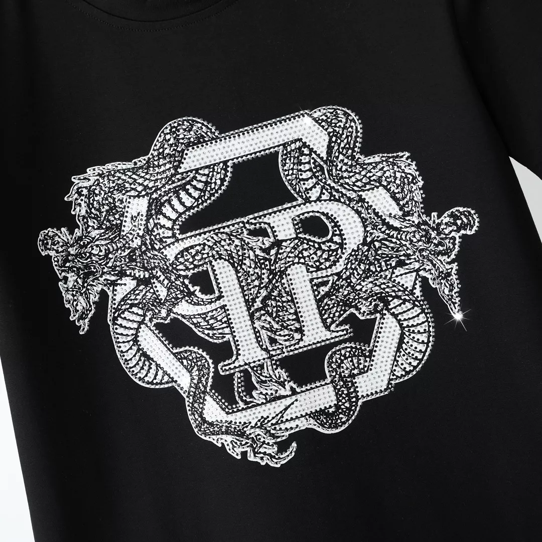 Philipp Plein PP T-Shirts Short Sleeved For Men Stylish 8829