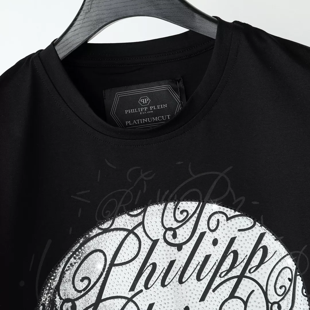 Philipp Plein PP T-Shirts Short Sleeved For Men Timeless 9519