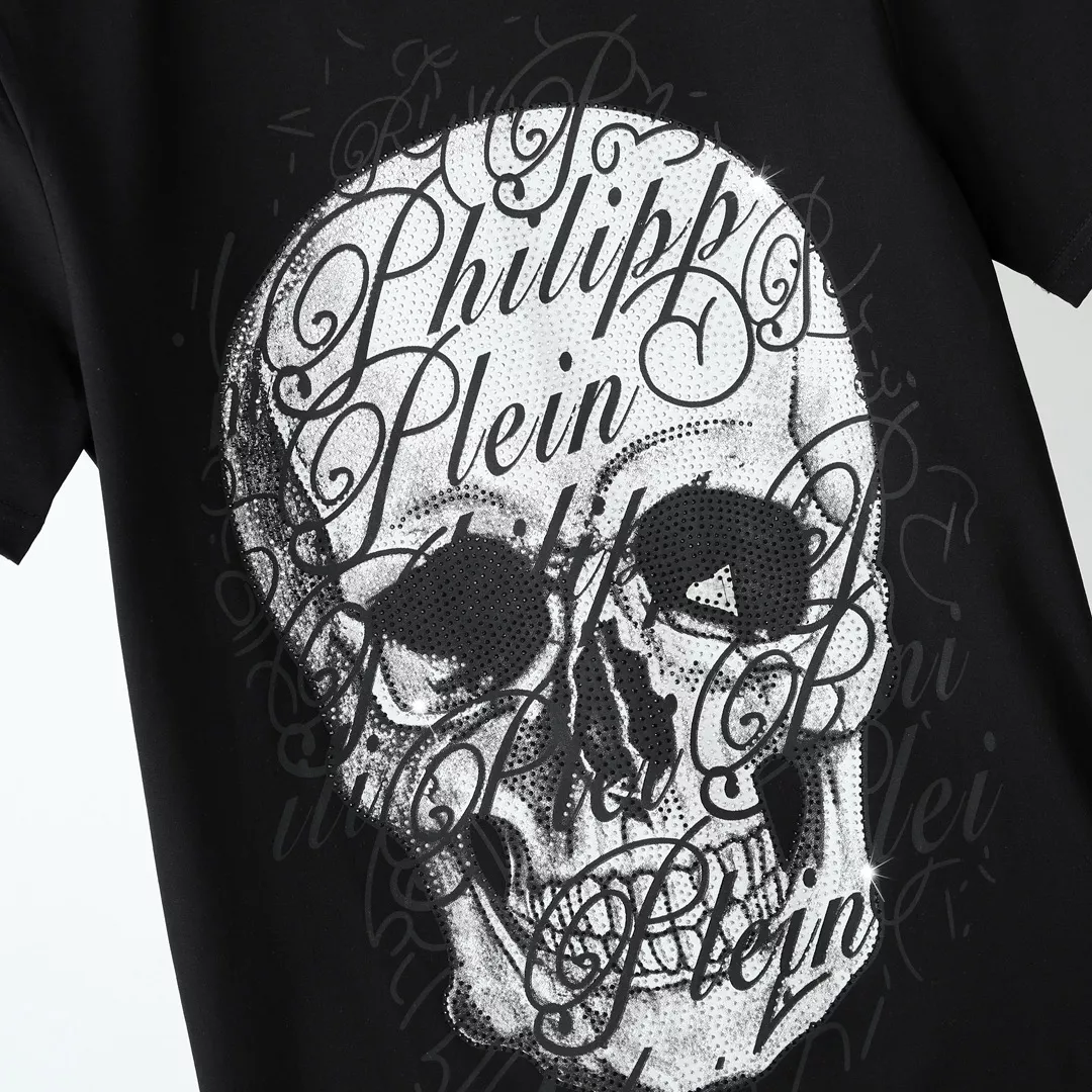 Philipp Plein PP T-Shirts Short Sleeved For Men Timeless 9519
