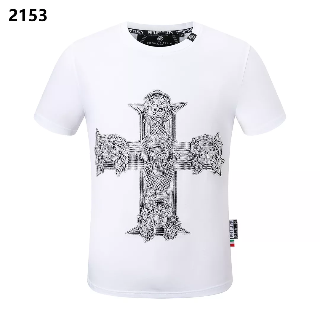 Philipp Plein PP T-Shirts Short Sleeved For Men Timeless 966
