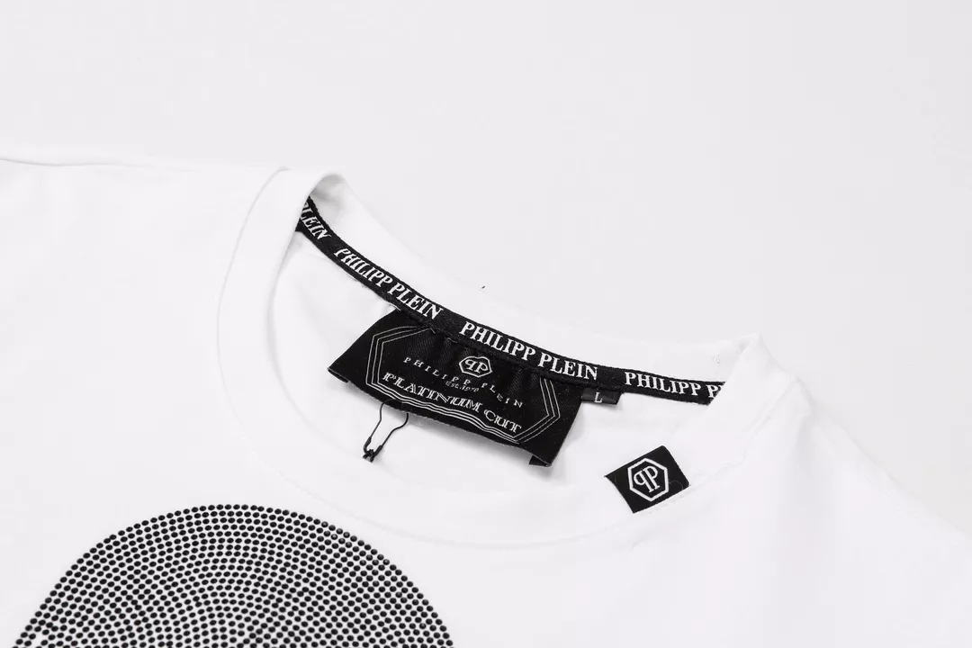 Philipp Plein PP T-Shirts Short Sleeved For Men Trendsetting 8130
