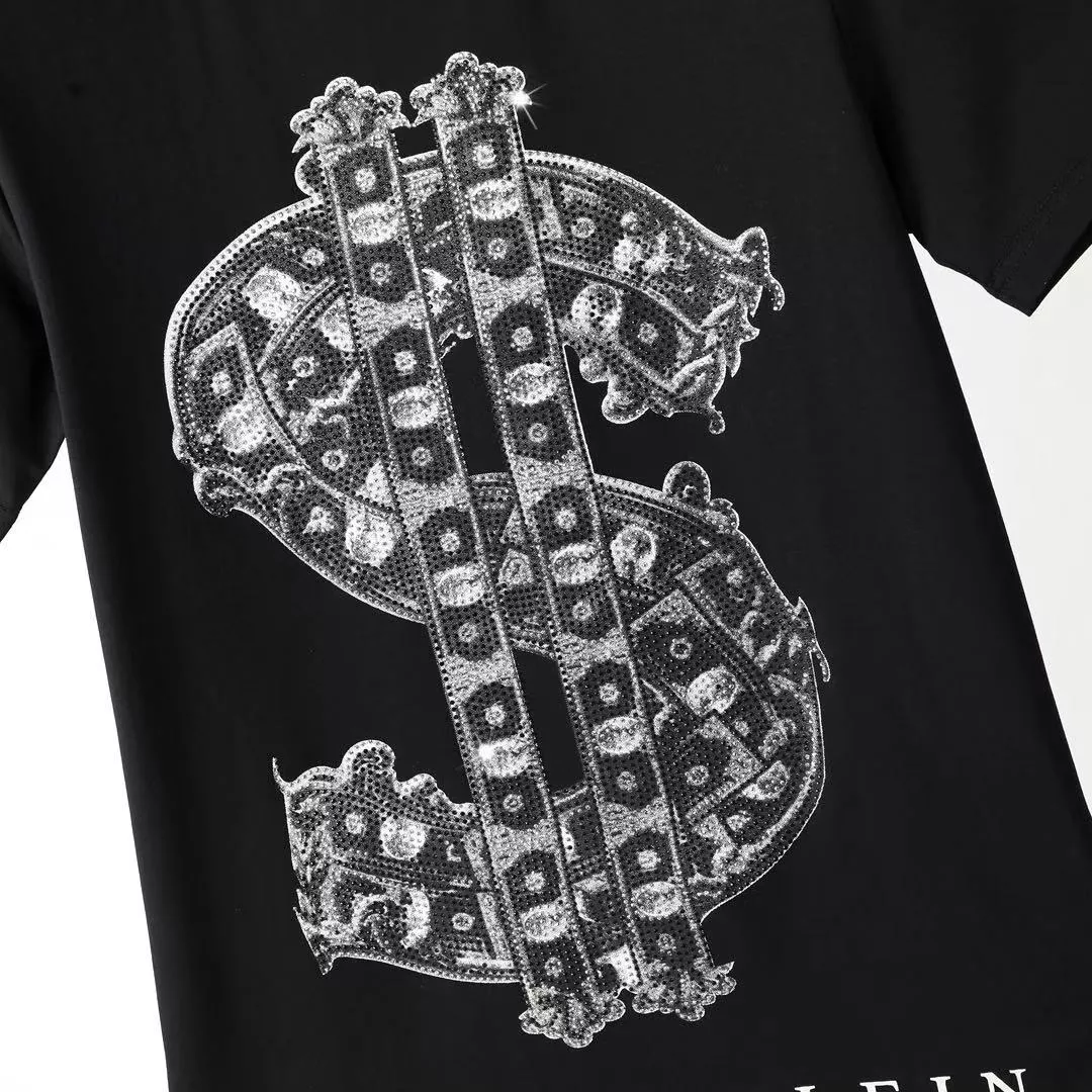Philipp Plein PP T-Shirts Short Sleeved For Men Trendsetting 8753