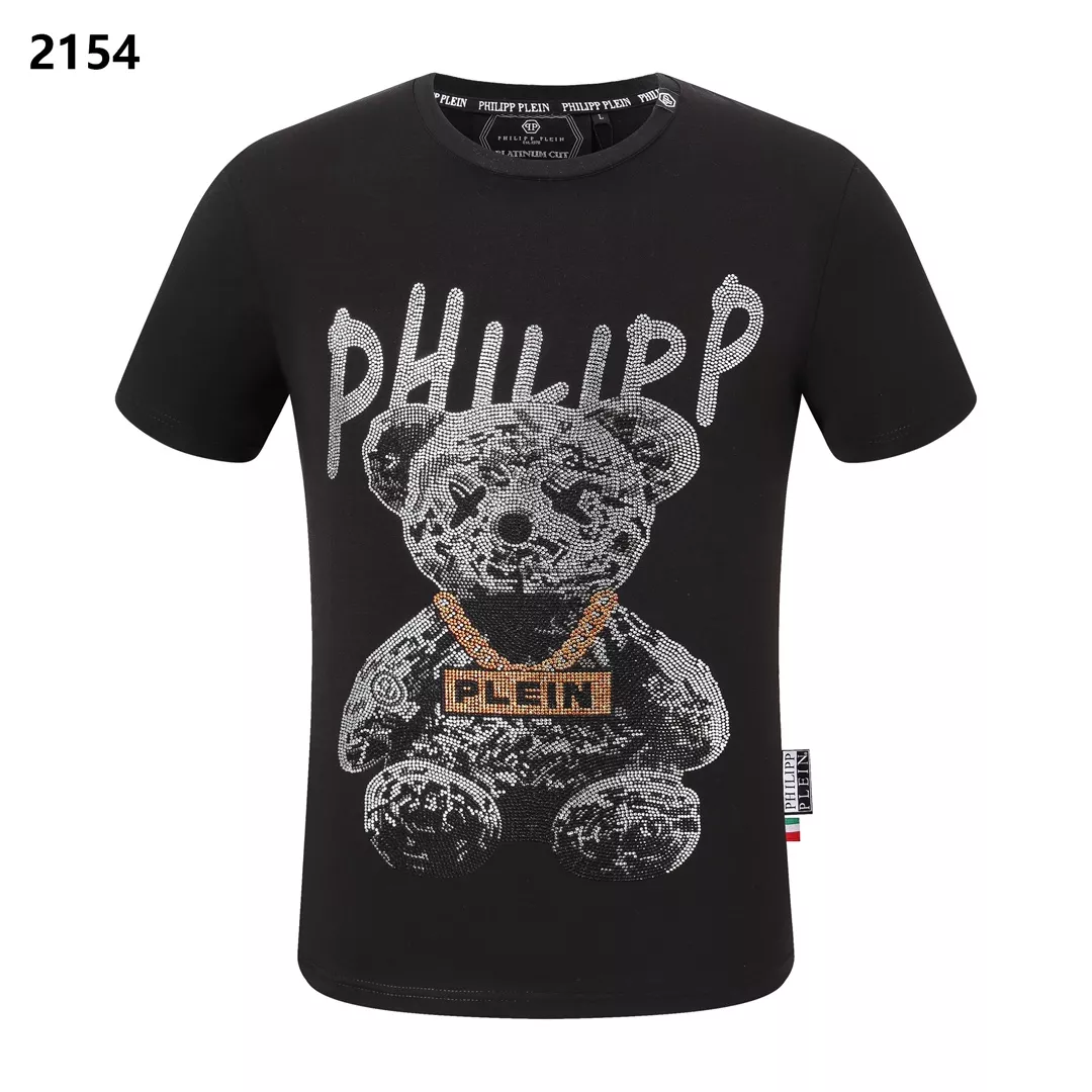 Philipp Plein PP T-Shirts Short Sleeved For Men Trendy 4397