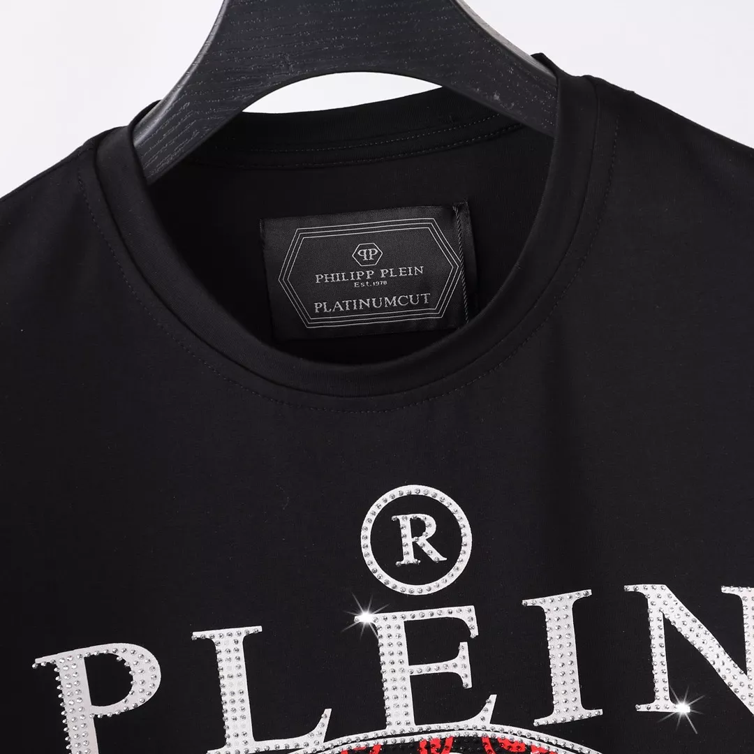Philipp Plein PP T-Shirts Short Sleeved For Men Trendy 7042