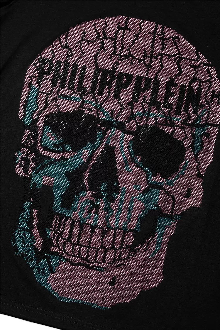 Philipp Plein PP T-Shirts Short Sleeved For Men Trendy 7460