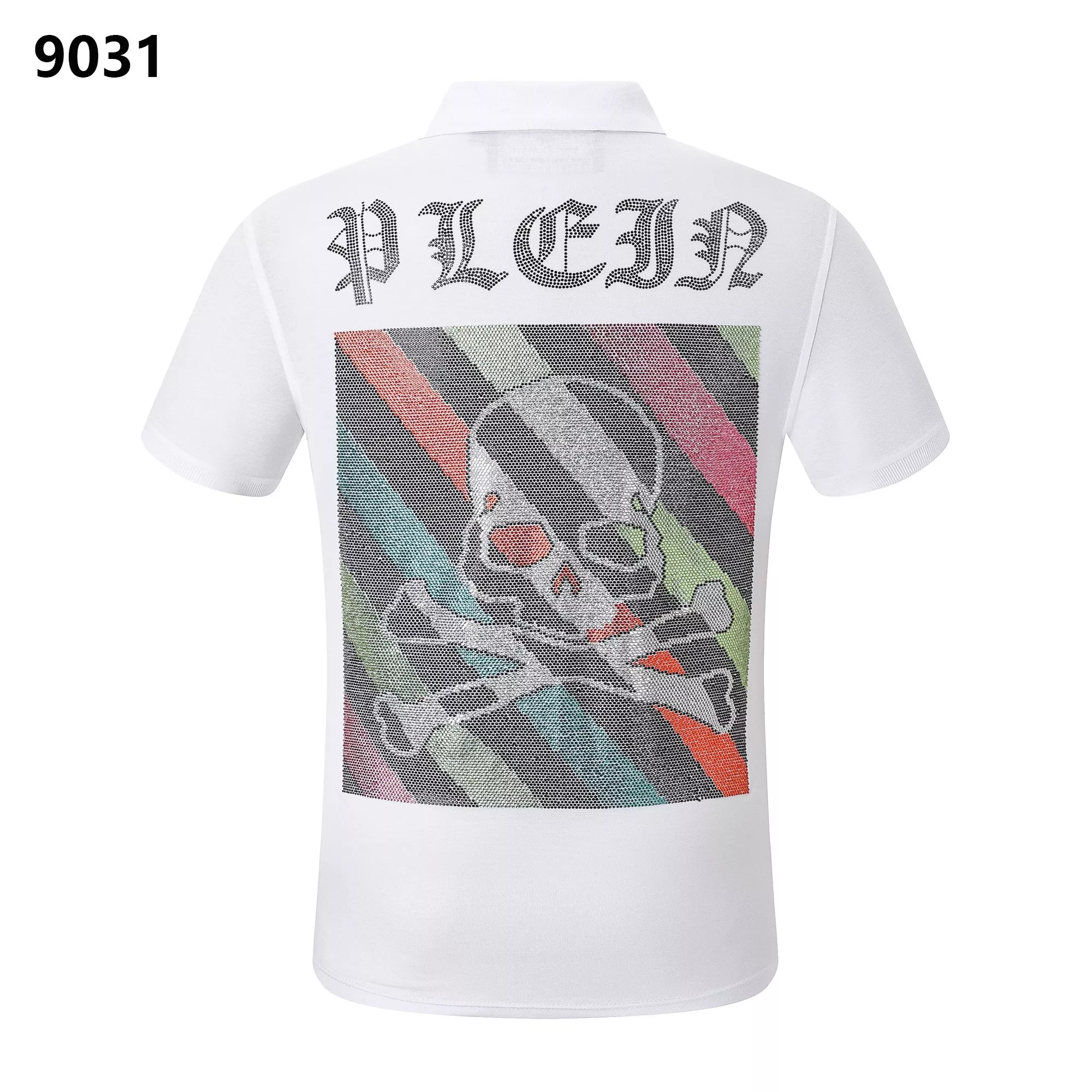 Philipp Plein PP T-Shirts Short Sleeved For Men Versatile 910